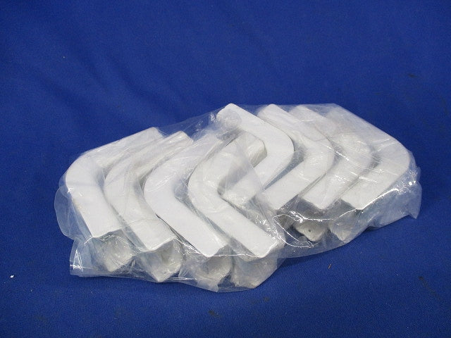 メタルモールA型用インターナルエルボ(8個入)(ホワイト)(キズ・汚れ有) DZA121W