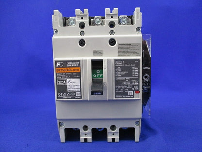 汎用一般配線用オートブレーカ3P225A(キズ・汚れ有) BW250EAGU-3P225