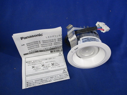 LEDダウンライトφ85(電球色) NDN27100W