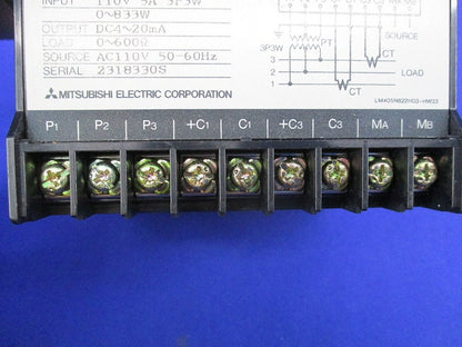 電力トランスデューサ T-101HW