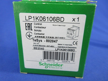 コンタクター 電磁接触器 LP1K06