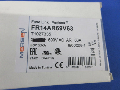 ヒューズ(3個入) FR14AR69V63