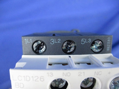 非可逆形電磁接触器 LC1D126BD