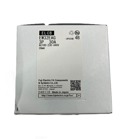 配線用漏電遮断器 AC100-230-440V -3P030B EW32EAG3P30A