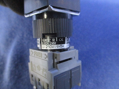 照光押ボタンスイッチ(6個入) AH165-SL5