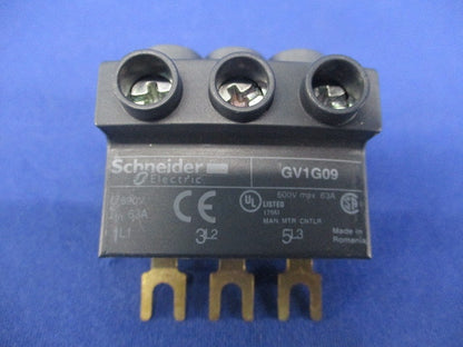 ターミナルブロック GV1G09
