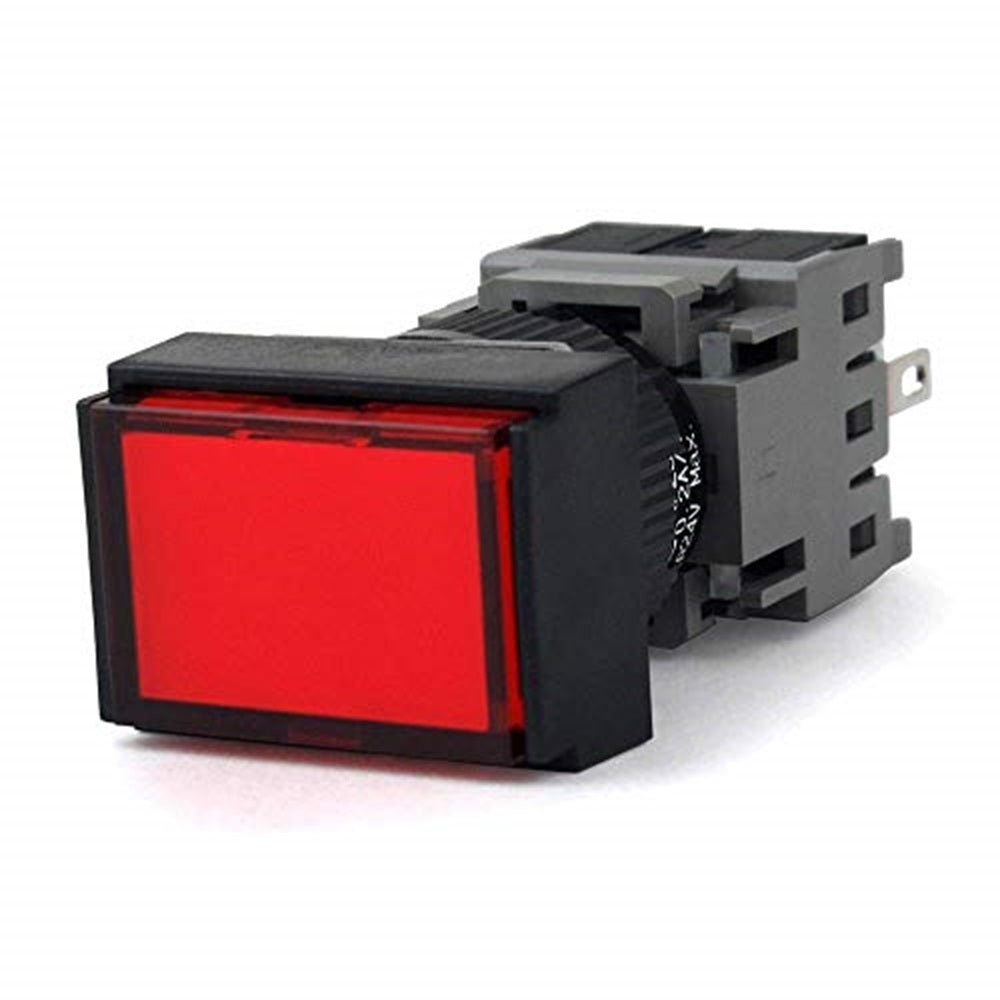 照光押しボタンスイッチ 赤 10個入 AH165-TLR11E3-10