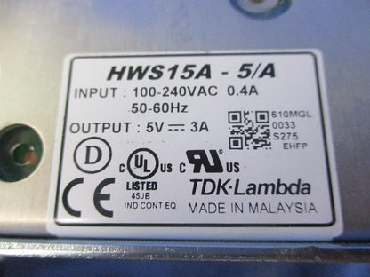 スイッチング電源(キズ・汚れ有) HWS15A-5/A