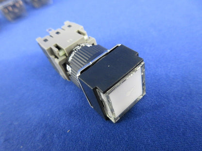 照光押しボタンスイッチ(5個入)(ホワイト) AH165-SL5W11E3