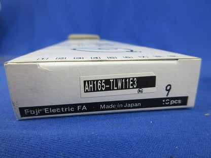 照光押しボタンスイッチ(9個入)(ホワイト) AH165-TLW11E3