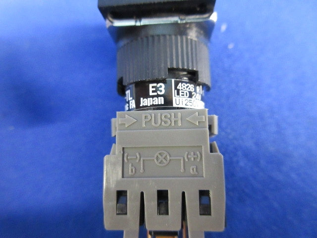 照光押しボタンスイッチ(9個入)(ホワイト) AH165-TLW11E3