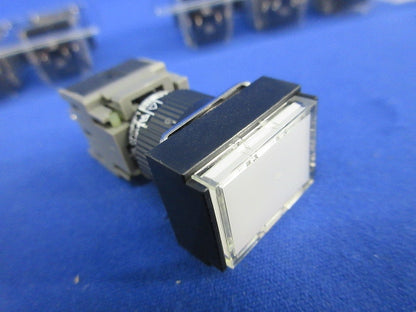 照光押しボタンスイッチ(9個入)(ホワイト) AH165-TLW11E3