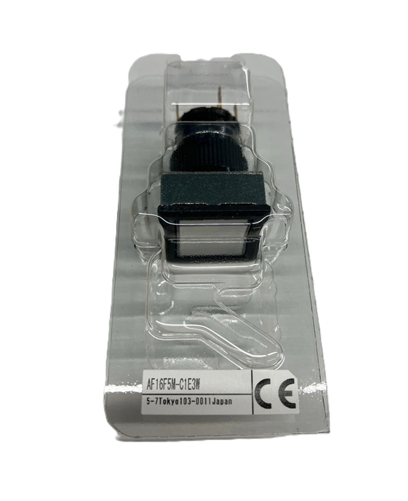 Φ16コマンドスイッチ 接点一体形 AR16・AF16(薄形)(角平形) 乳白 AF16F5M-C1E3W
