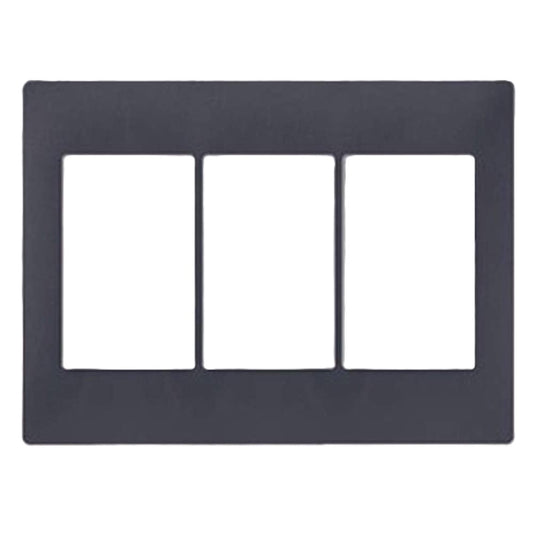 アドバンスシリーズ スイッチプレート 3連用 マットグレー WTA7103HK