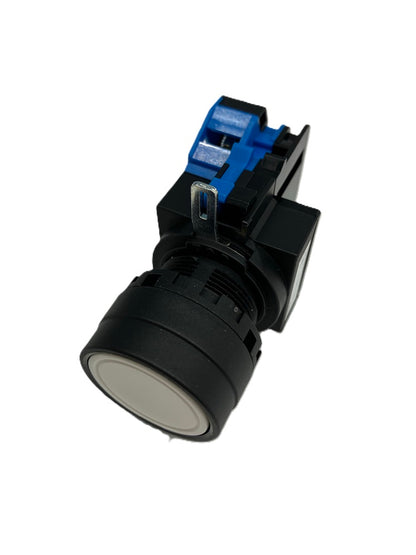 Φ22 HWシリーズ 押ボタンスイッチ 平形 白 HW1B-M110W