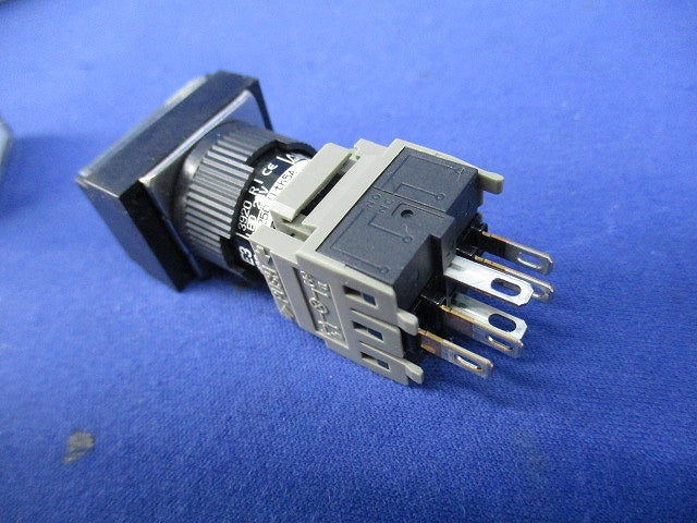 φ16照光押しボタンスイッチ(3個入)(ホワイト) AH165-TLW11E3