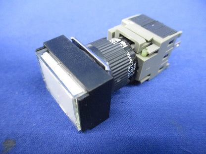 φ16照光押しボタンスイッチ(3個入)(ホワイト) AH165-TLW11E3