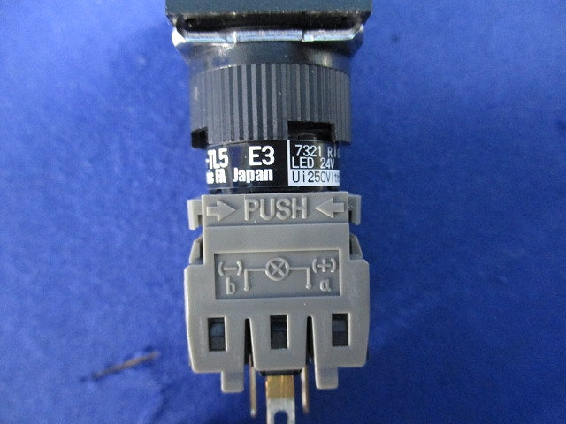 φ16照光押しボタンスイッチ(3個入) AH165-TL5W11E3