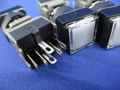 照光押しボタンスイッチ(3個入) AH165-SL