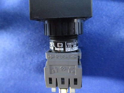 φ16照光押しボタンスイッチ(3個入)(赤) AH165-2SFL