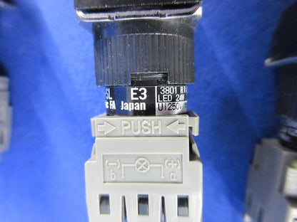 押しボタンスイッチセット(混在4個入) AH165-L他