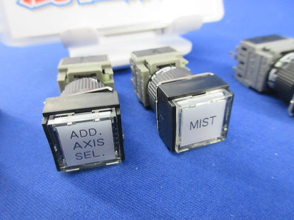 押しボタンスイッチセット(混在4個入) AH165-L他