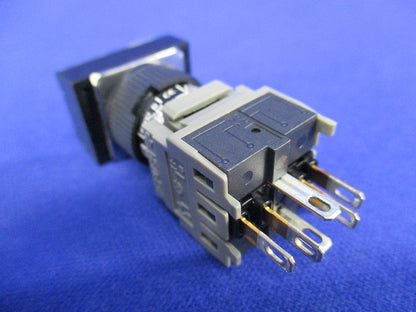 φ16照光押しボタンスイッチ(5個入)(ホワイト) AH165-TLW11E3