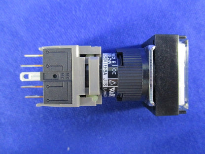 φ16照光押しボタンスイッチ(5個入)(ホワイト) AH165-TLW11E3