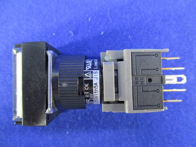 照光押しボタンスイッチ(２個入)(ホワイト) AH165-TL