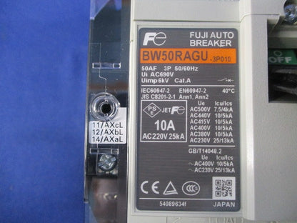 オートブレーカ3P10A BW50RAGU