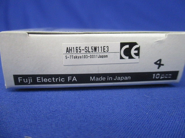 φ16角形照光押しボタンスイッチ(4個入)(乳白) AH165-SL5W11E3