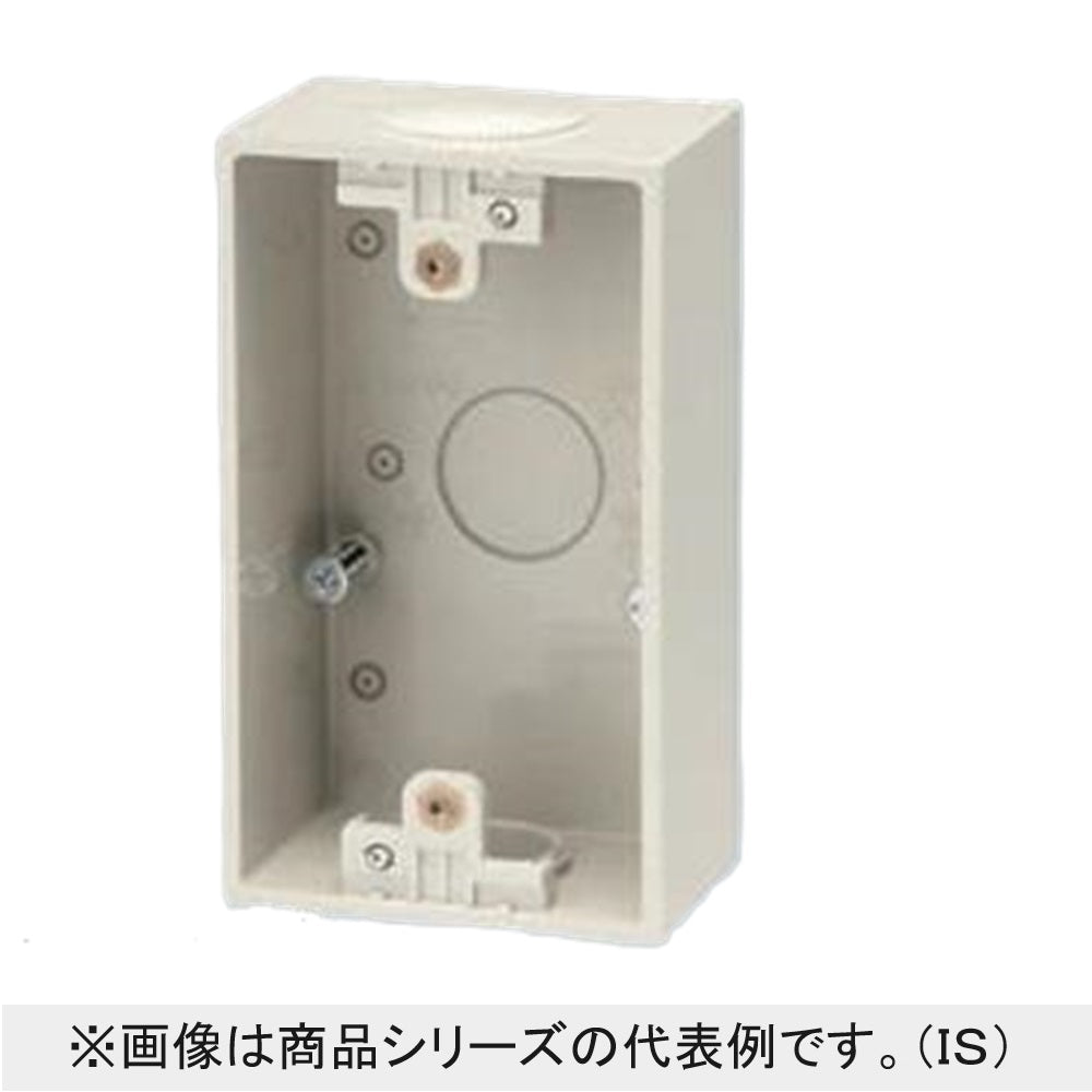 ロシュツスイッチボックス(ブランクタイプ) ベージュ PVR-BKJ