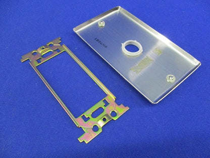 ステンレス大穴電話線プレート(4枚入)National WN7661