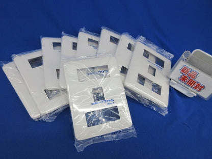 コンセントプレート(9個入)(ホワイト) WTF7077