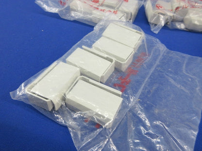 ニュー・エフモール2号付属品 エンド(10個×6計60個入)(ミルキーホワイト)(新品未開封) SFME-2