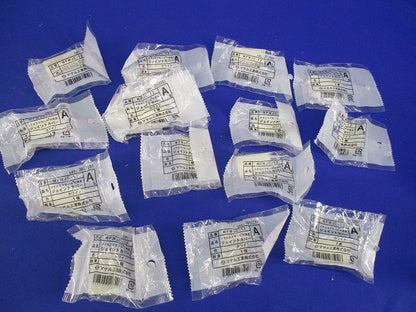 メタルエフモールA型付属品セット(型番混在15個入)(ホワイト) MFMJC-12他