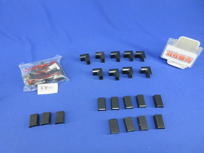 ニュー・エフモール付属品セット(混在31個入)(ブラック)(キズ・汚れ有) SFMR-2他