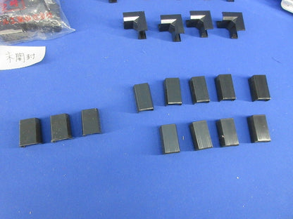 ニュー・エフモール付属品セット(混在31個入)(ブラック)(キズ・汚れ有) SFMR-2他