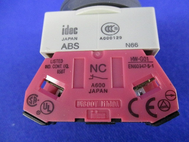 押ボタンスイッチ(汚れ有) ABS+HW-G01