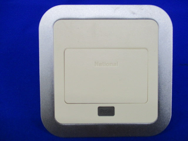 F型アップコン角型(モジュラジャック6極4心)(アイボリー)(汚れ有)National DU2303W