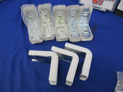 メタルモールA型付属品セット(混在17個入)(キズ・汚れ有) DZA125W他