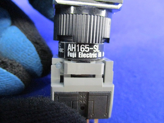 照光押しボタンスイッチ(3個入)汚れ有 AH165-SL