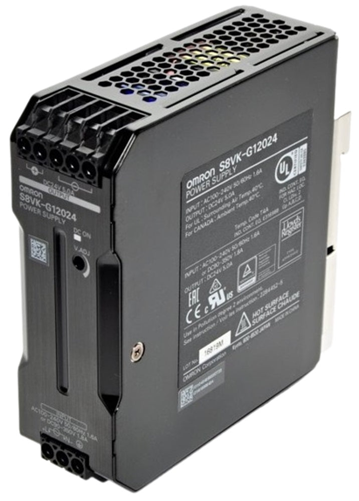 スイッチング・パワーサプライ AC100-240入力/DC90-350入力 24V5A出力 S8VK-G12024