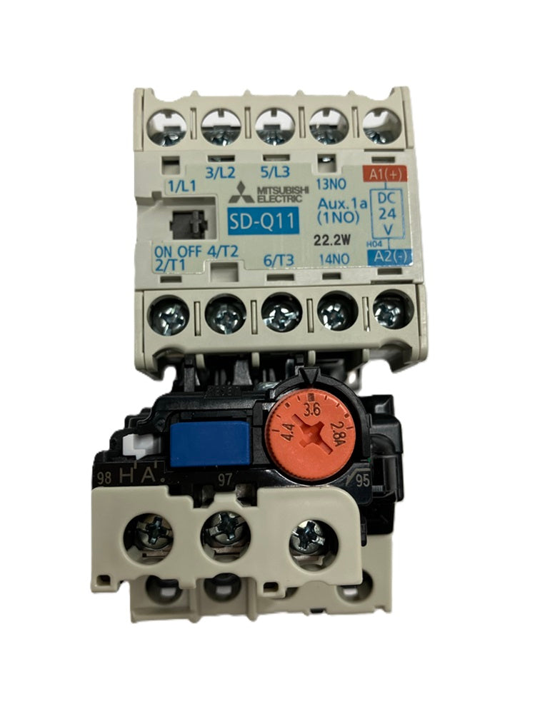 電磁開閉器 3.6A200V DC24V MSOD-Q11-KP