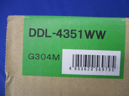 LEDダウンライト 埋込穴□100(昼白色)(新品未開梱) DDL-4351WW