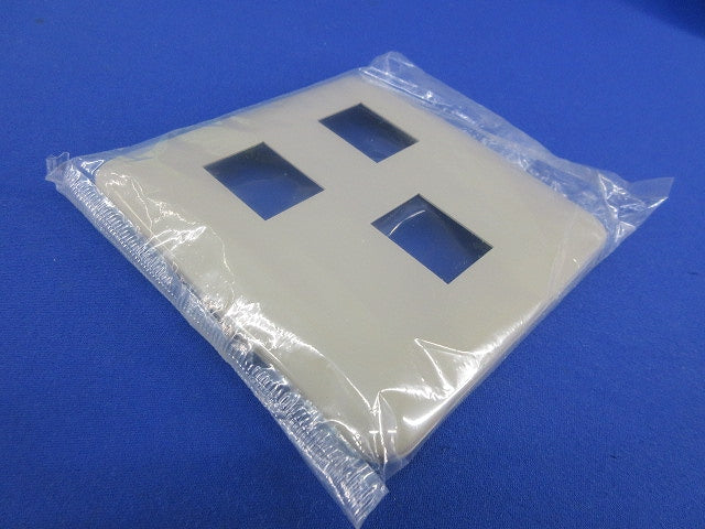 コンセントプレート3コ用(10枚入)(利休色) National WTF7073