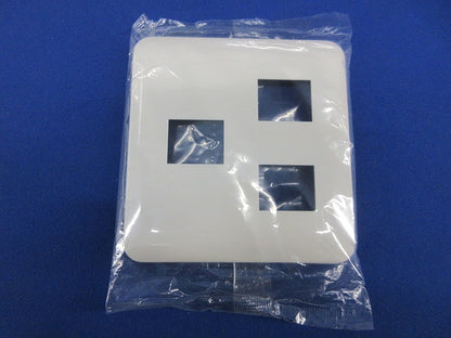 コンセントプレート3コ用(9枚入)(ホワイト) National WTF7073