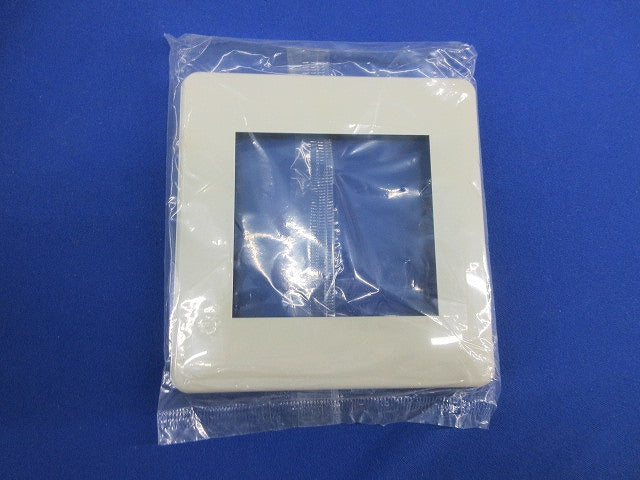 2連接穴モダンプレート(12枚入)(ミルキーホワイト) National WN8400