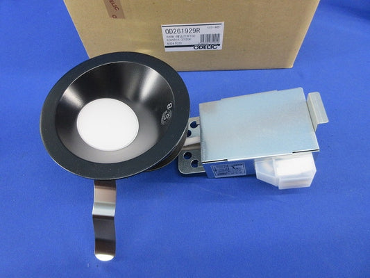 LEDダウンライトφ100(電球色)(ブラック) OD261929R