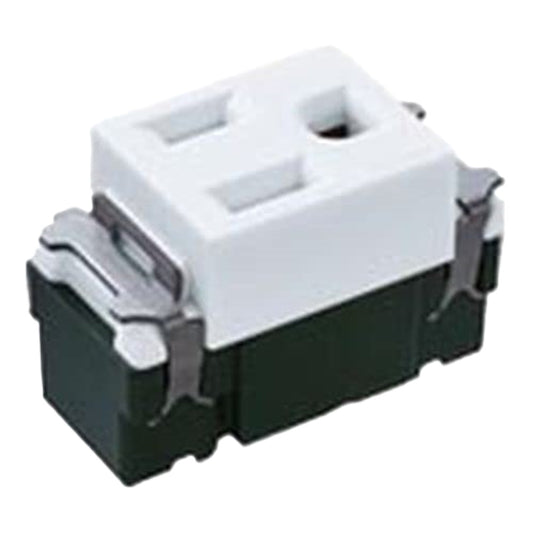 埋込接地コンセント(マットセラミックW) 10個入 WN1101MCW-10